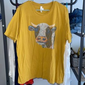 Cow tshirt